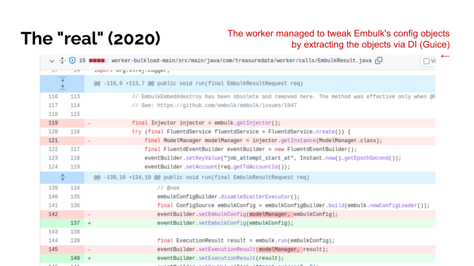 Slide: The "real" (2020)