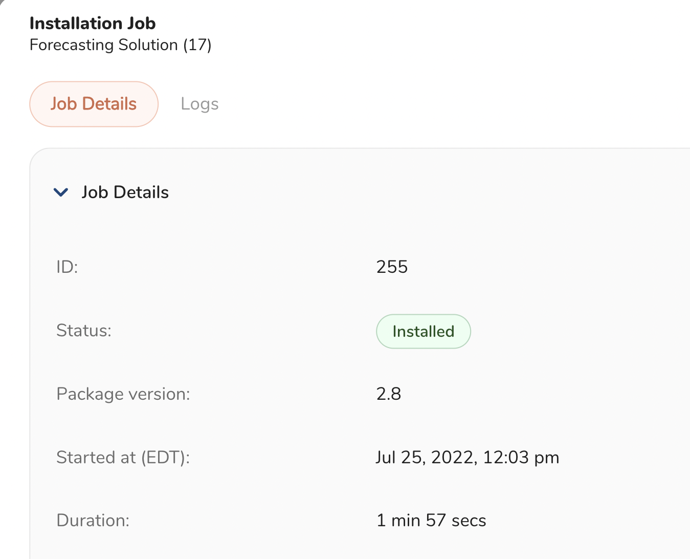 Install and Monitor Logs