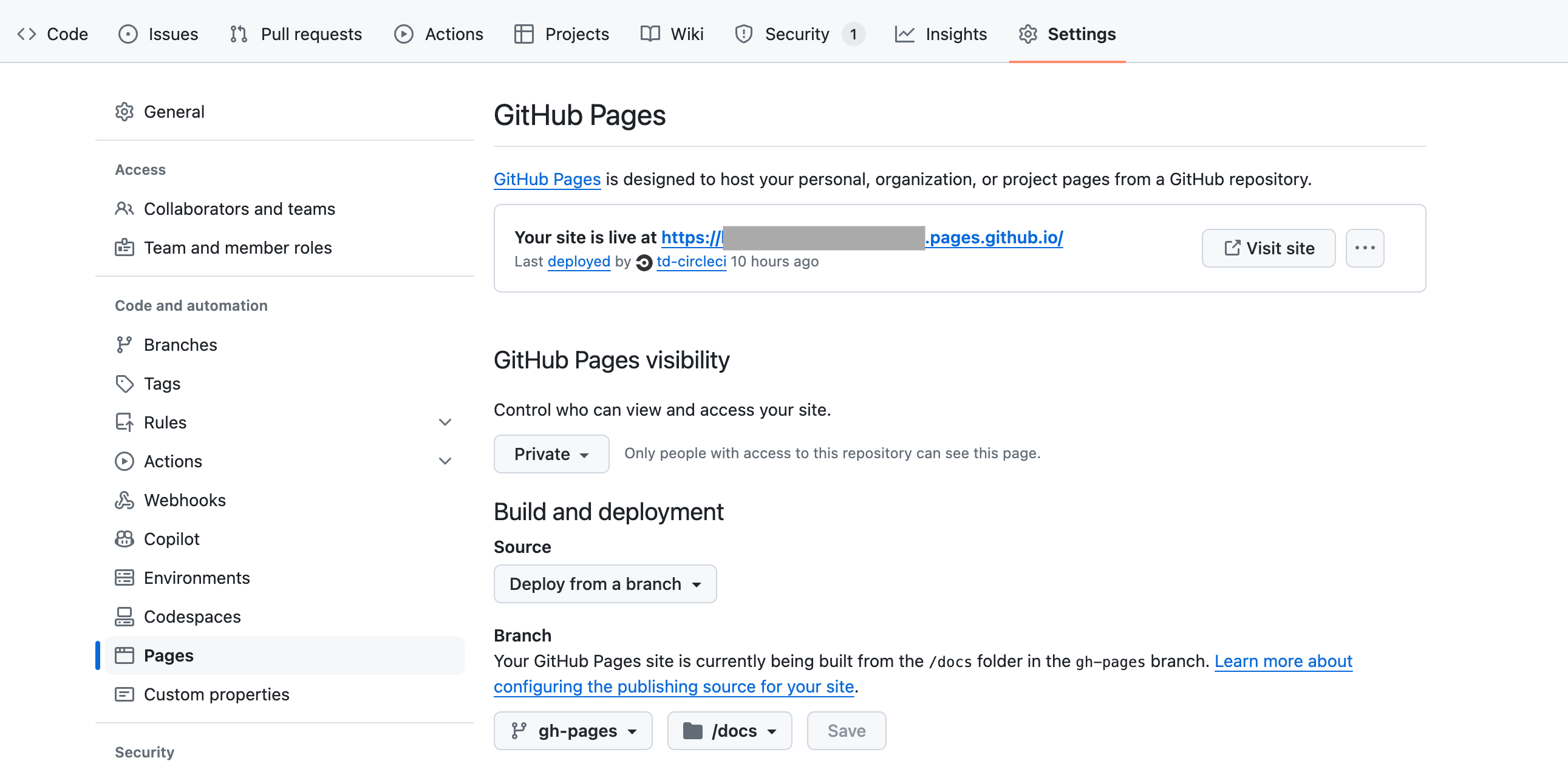 Github Page