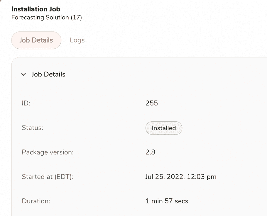 Install and Monitor Logs Install and Monitor Logs
